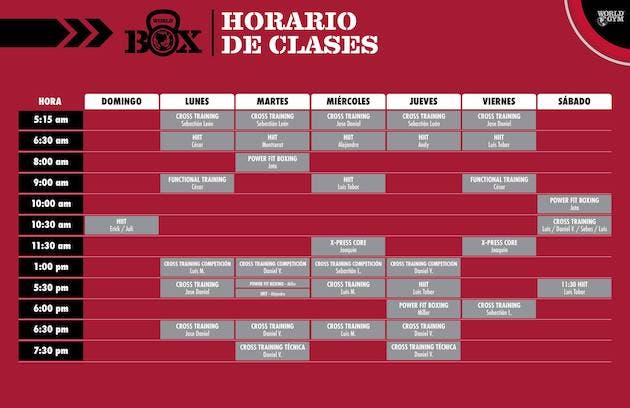 horario