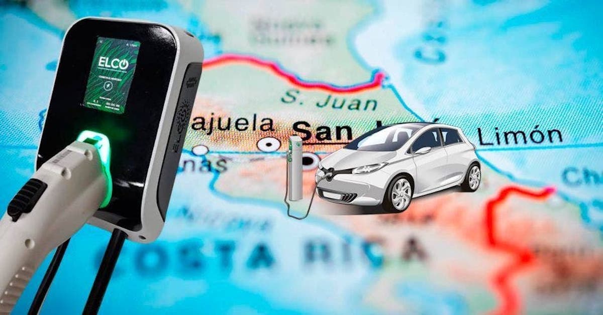 Costa Rica ya tiene 249 puntos de carga para autos eléctricos en las