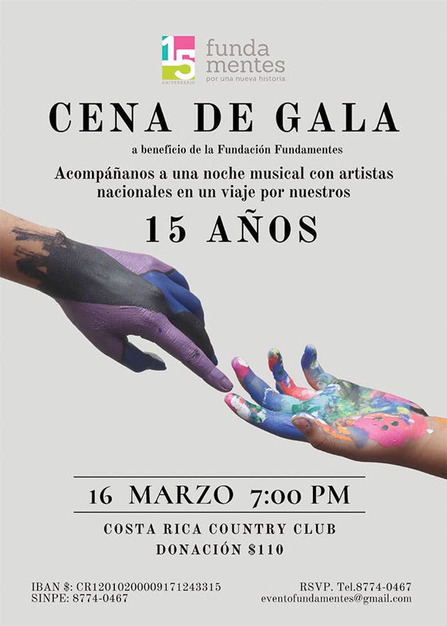 Fundación Fundamentes, jóvenes, niños, salud mental, cena de gala,