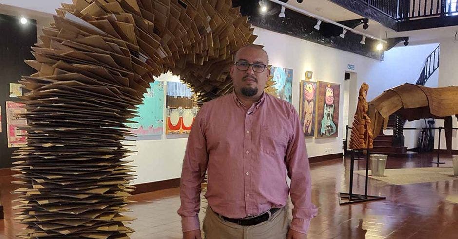 Esteban Calvo es Director del Museo de Arte Costarricense / Diseño La República