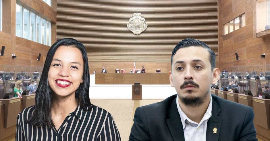 Sofía Guillén y Ariel Robles son dos diputados del Frente Amplio que han aprovechado la atención de los medios. Cortesía/La República.