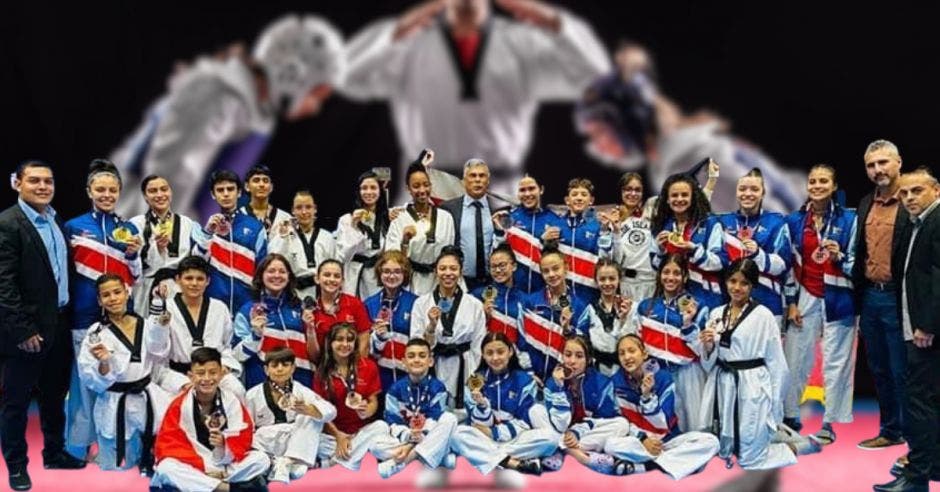 Selección Nacional de Taekwondo se consolida con 44 medallas.