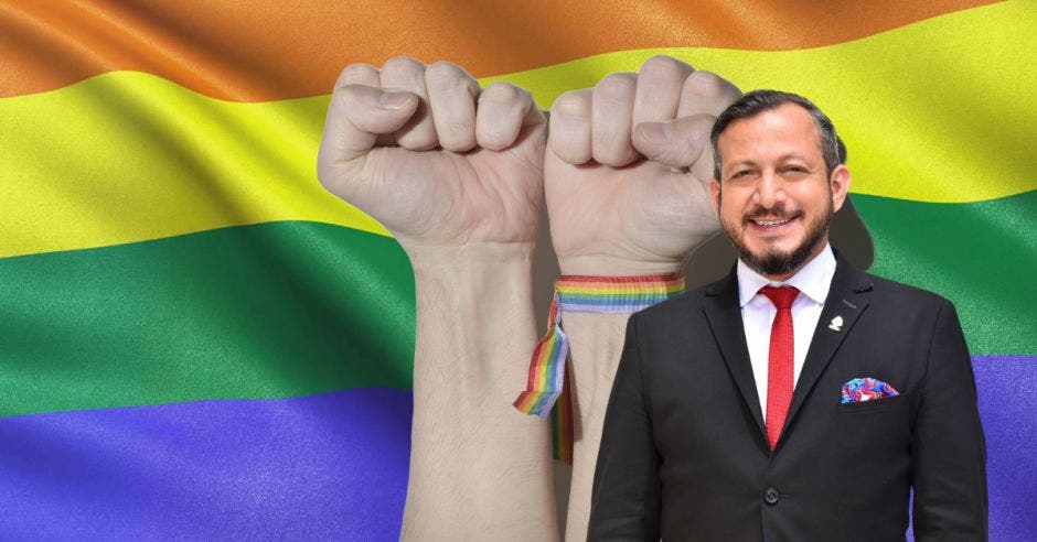 Enrique Sánchez, exdiputado del PAC e integrante de la comunidad sexualmente diversa. Cortesía/La República