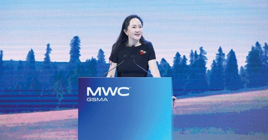 Huawei presentó innovaciones basadas 5G hogares inteligentes pequeñas medianas empresas mobile world congres shanghái 2023
