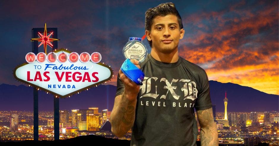 Julián Espinosa se consolida subcampeón en Las Vegas.
