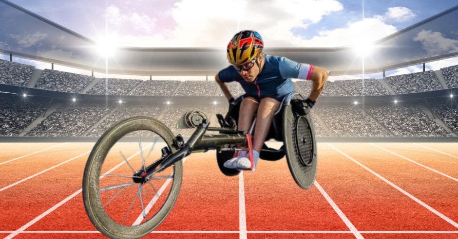 "Lobito" Fonseca consiguió la octava posición entre los mejores paraatletas de sillas de ruedas del mundo.