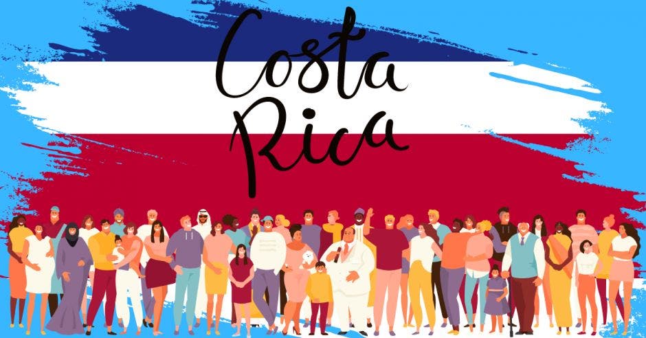 En cuanto al género, la población costarricense se compone de 2.532.353 mujeres (50,2%) y 2.511.844 hombres (49,8%). Elaboración propia/La República