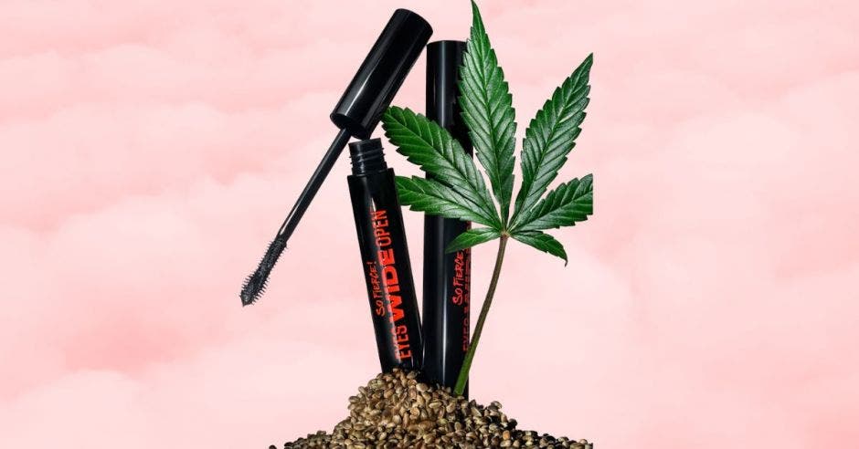 Cannabis maquillaje