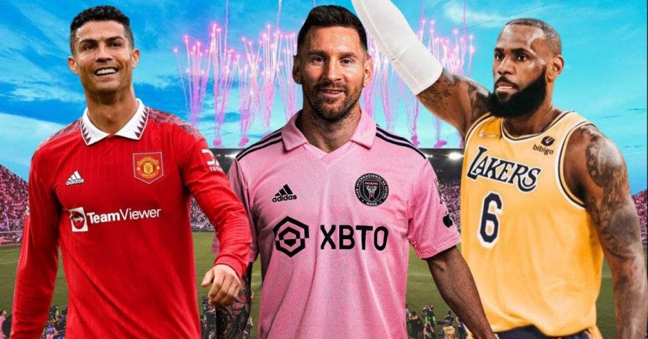 Messi supera en ventas a Cristiano y LeBron James. Canva/La República