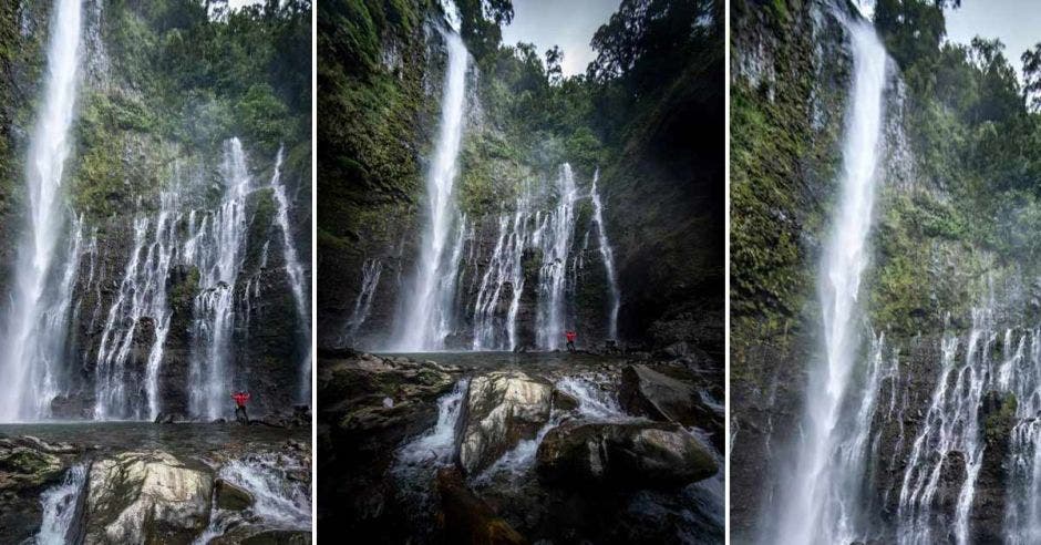 El SINAC no ha aprovechado la belleza de El Tótem para generar ingresos al Estado y a la comunicad en Turrialba con un desarrollo turístico. Cortesía The Waterfall Trail/La República