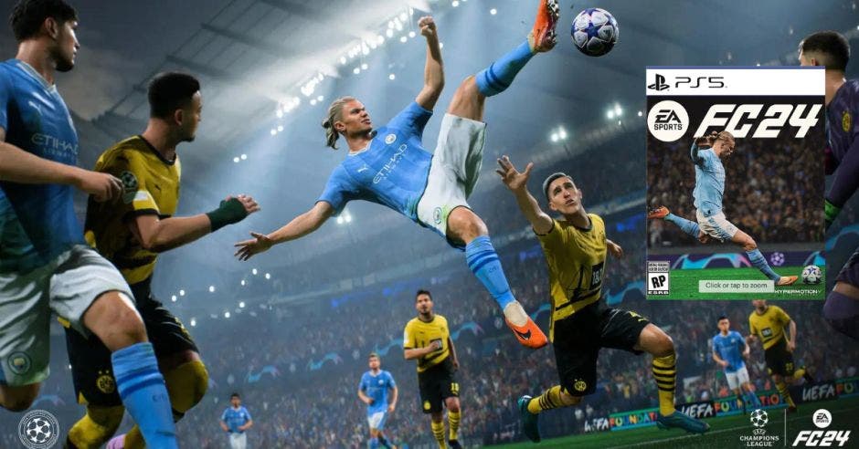 Erling Haaland será la portada del nuevo juego de fútbol. Cortesía/La República