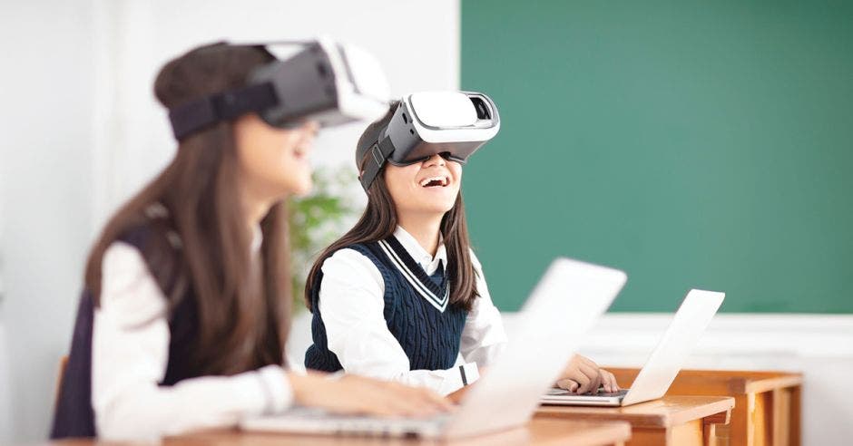 tecnología estudiantes, realidad virtual