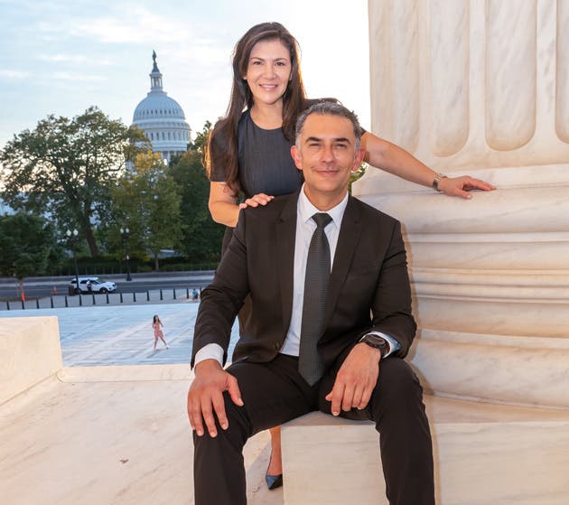 Christian Rivera y Fanny Ramírez