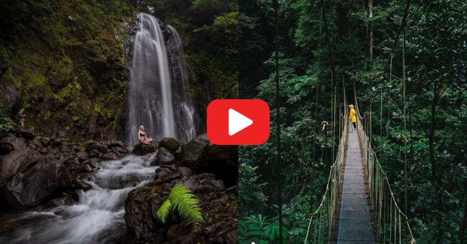 Conozca un ride con cuatro cataratas,cabalgata y canopy en bicicleta.Foto tomada del Instagram de Tiger Waterfalls.Canva/La República