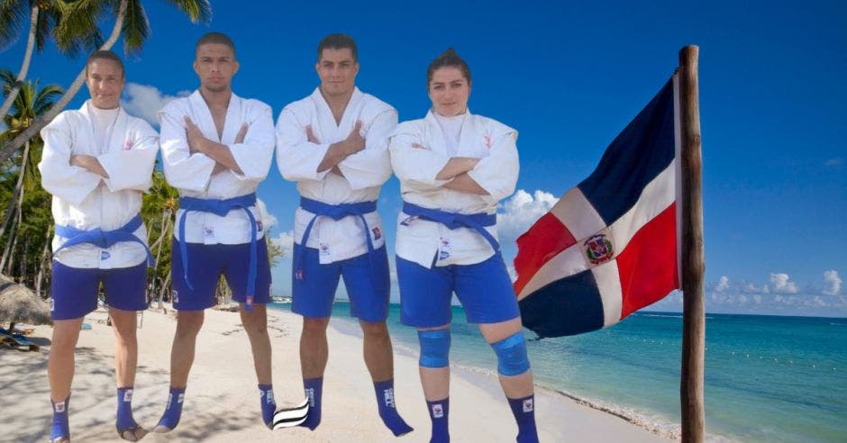 Ticos ganaron la presea de bronce en Mundial de Sambo.Canva/La República