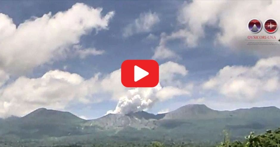 volcán rincón de la vieja erupción
