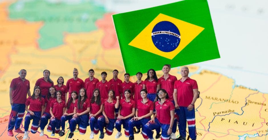 Mañana 18 atletas iniciarán su participación en el torneo brasileño.Canva/La República