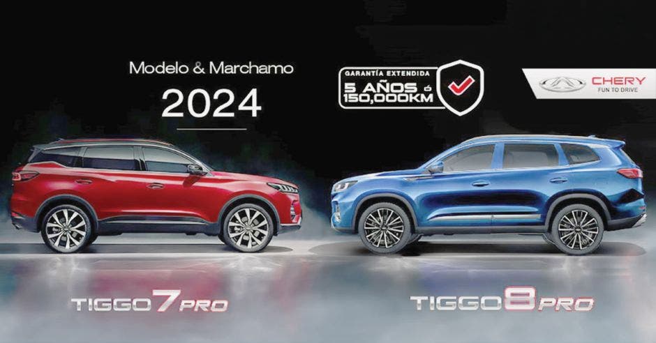 Cori Motors, Tiggo 7 pro y Tiggo 8 pro