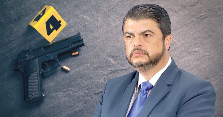 Mario Zamora, ministro de Seguridad, califica la situación del narcotráfico como un cáncer. Archivo/La República.
