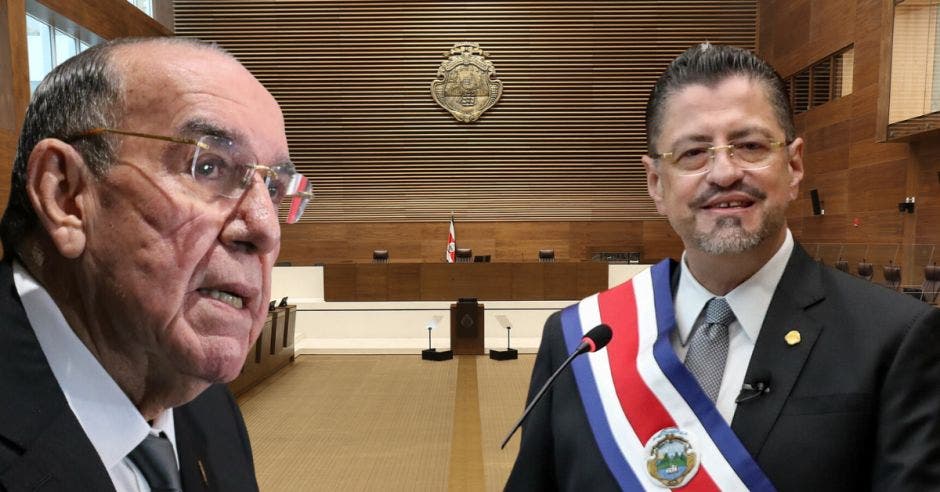 Rodrigo Arias pidió al mandatario promover el diálogo. Cortesía/La República.