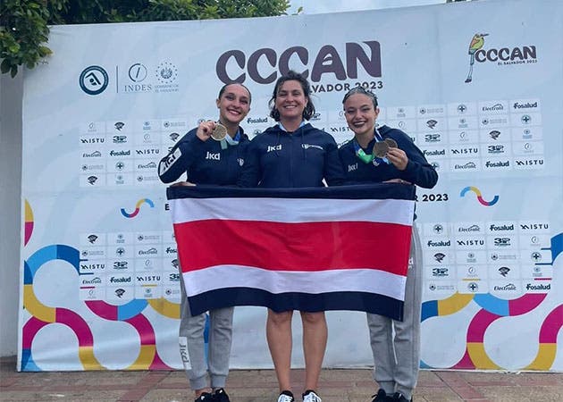 Foto de Anna Mitinian y María Paula Alfaro. Foto tomada de Fecoda.