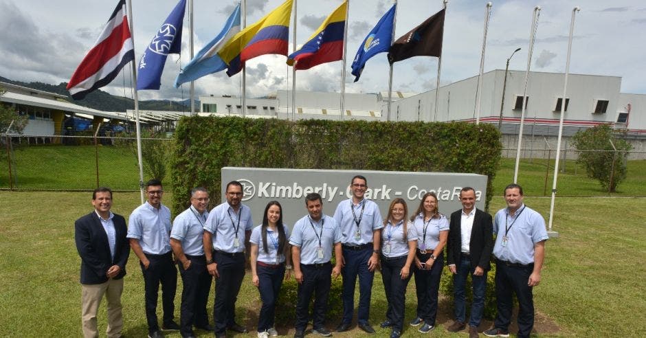 bandera ecológica Kimberly Clark