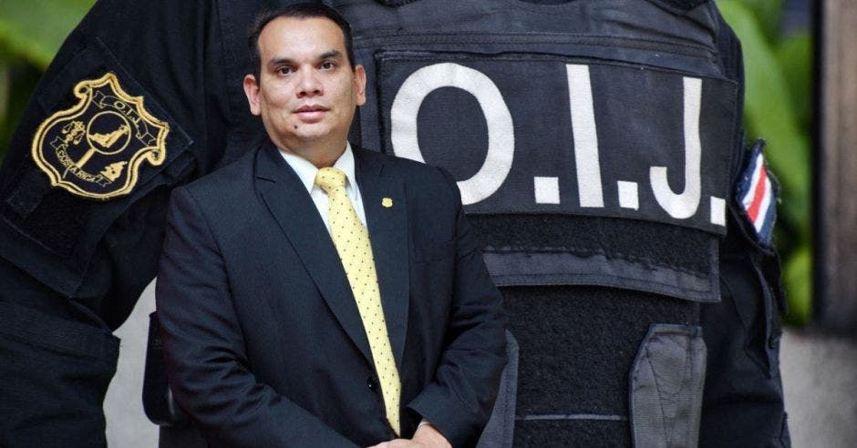Randal Zúñiga, director del Organismo de Investigación Judicial (OIJ).  Cortesía/La República.