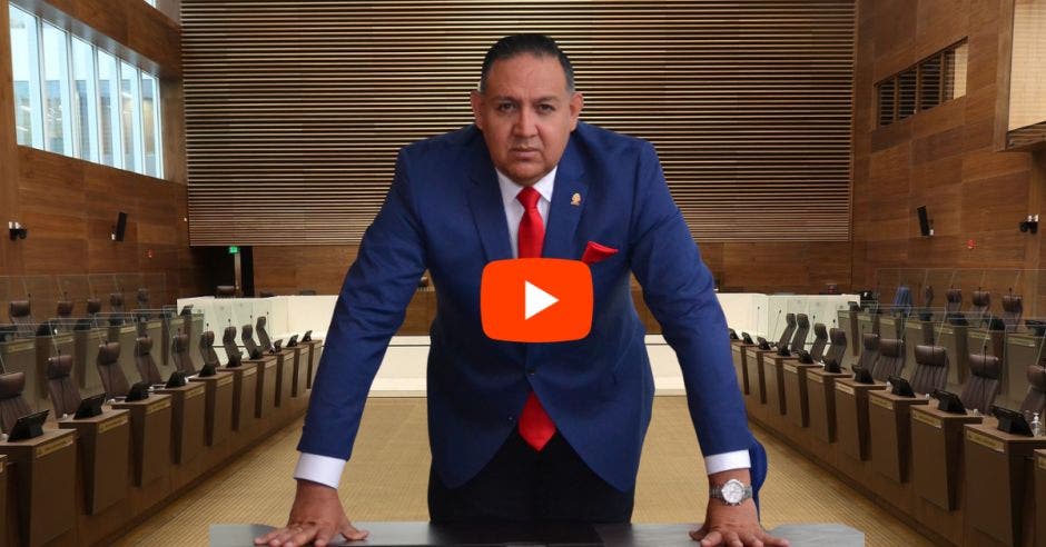 Leslye Bojorges, legislador por la Unidad. Cortesía/La República.