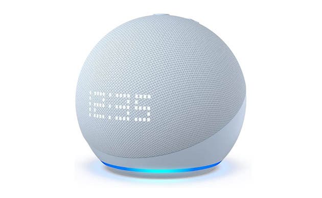 Parlante Inteligente Echo Dot con Reloj, 5ta Generación