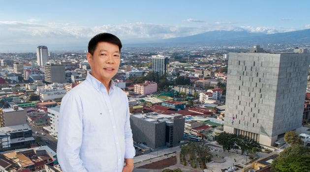 Álvaro Zheng, aspira a ser regidor en San José. Cortesía/La República