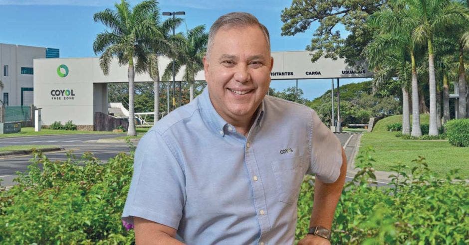 Carlos Wong, Presidente de la Asociación de Empresas de Zonas Francas de Costa Rica (Azofras). Cortesía/La República.