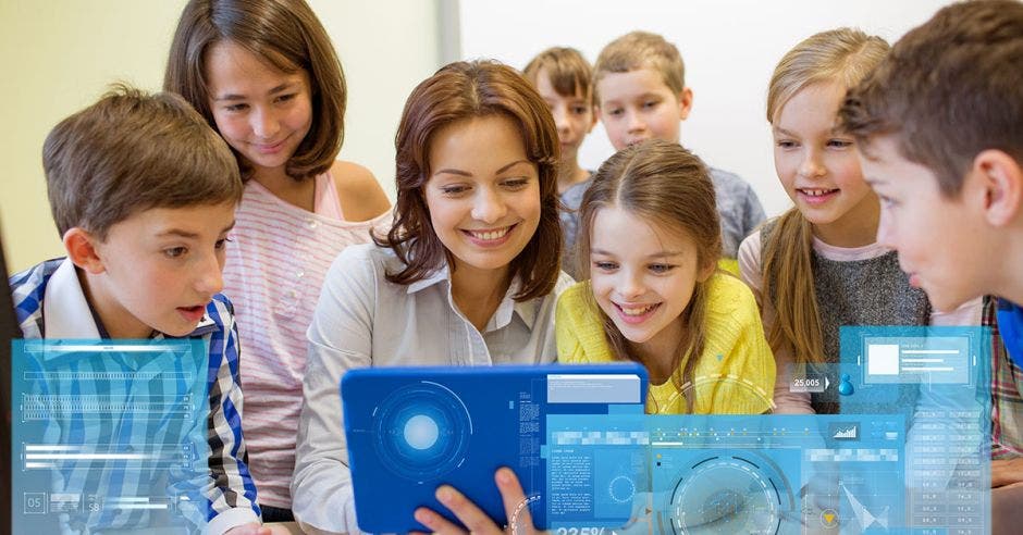 Niños tecnología