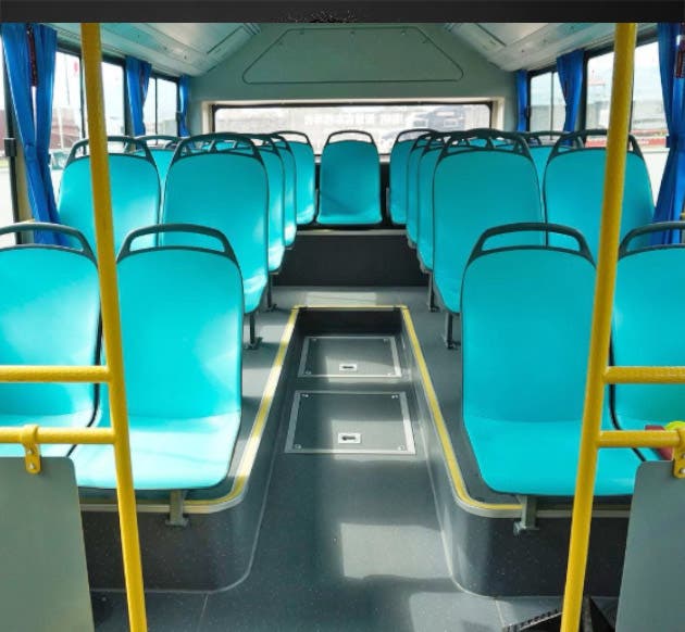 ice recibió donación seis autobuses eléctricos china