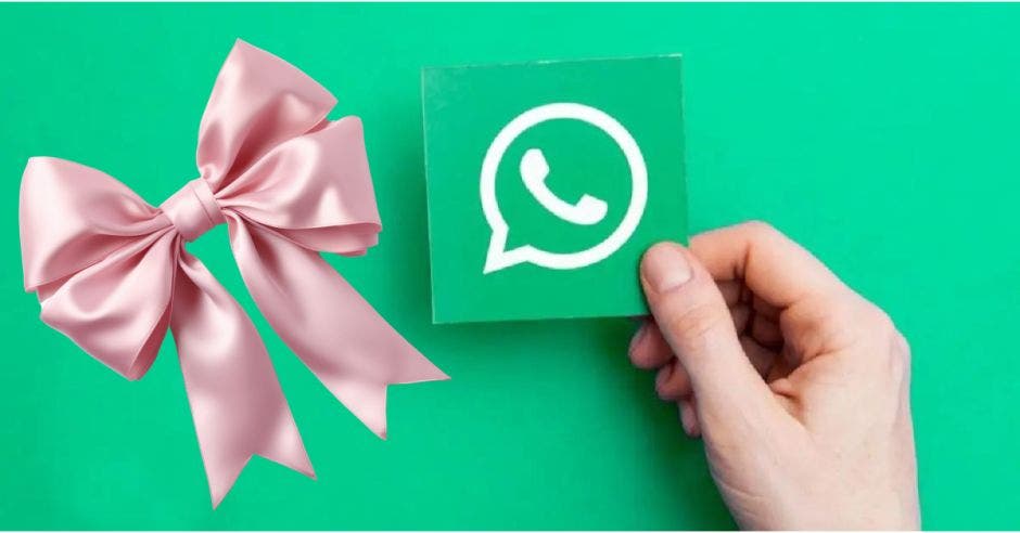 tendencia lazos rosa otros objetos colores pastel popularizado redes sociales se ha propuesto llegar esferas tecnológicas personalización íconos aplicaciones móviles pinterest whatsapp