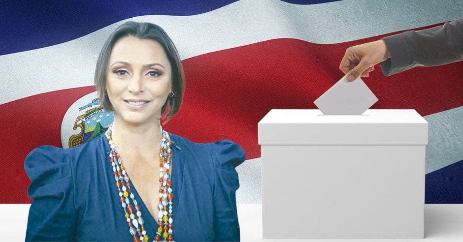 Denise Echeverría, candidata del PUSC a alcalde en San José. Cortesía/La República.