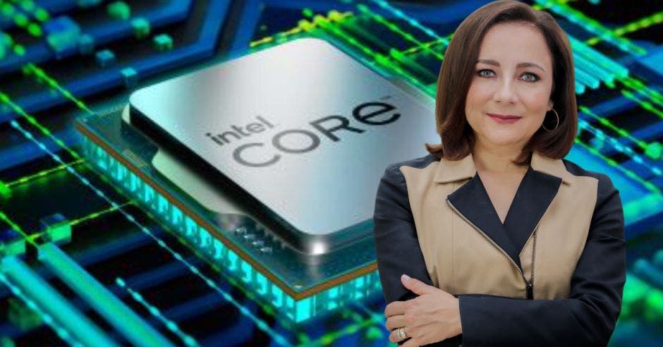 Ileana Rojas, gerente general de Intel Costa Rica. Cortesía/La República.