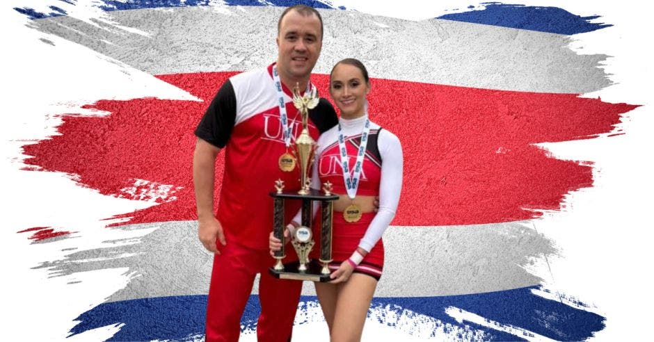 La pareja alcanzó el tercer lugar en la disputa continental. Canva/La República