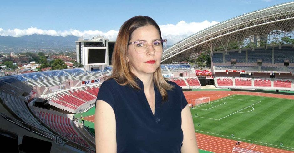 Diana Posada Solís es la primera gerente general mujer en la historia del Estadio Nacional. Cortesía/La República