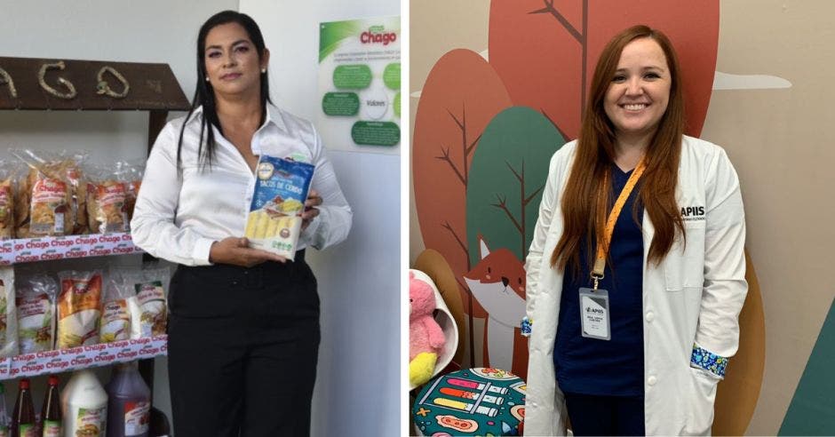orleny Chávez, fundadora de Productos Chago en Pital de San Carlos, y Sofía Castro, creadora de Appis Laboratorio Clínico, son ejemplos vivientes del impacto positivo de Mujeres BAC