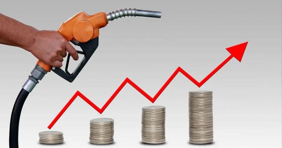 aumento ¢27 precios combustibles gas cocinar visualiza primeros días abril