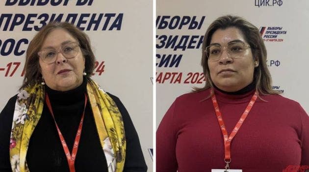 Rosaura Méndez y Katherine Moreira, diputadas del PLN que viajaron a Rusia. Pantallazo/La República.