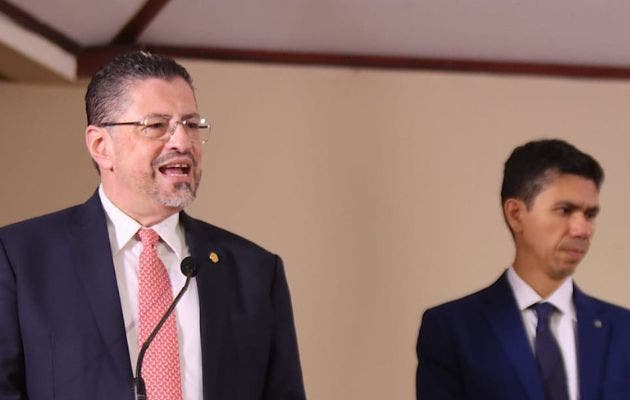 El presidente Rodrigo Chaves despidió a Luis Amador a mediados de marzo. El exjerarca del MOPT señala que no es persecución política, sino un asunto de preferencia de candidato para el 2026. Archivo/La República.