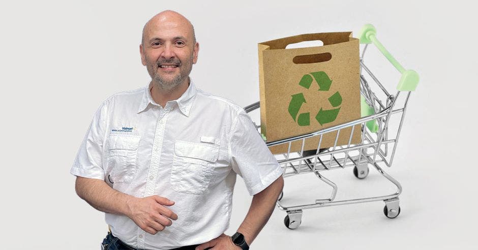 Marco Murillo, gerente de sostenibilidad de Walmart Centroamérica.