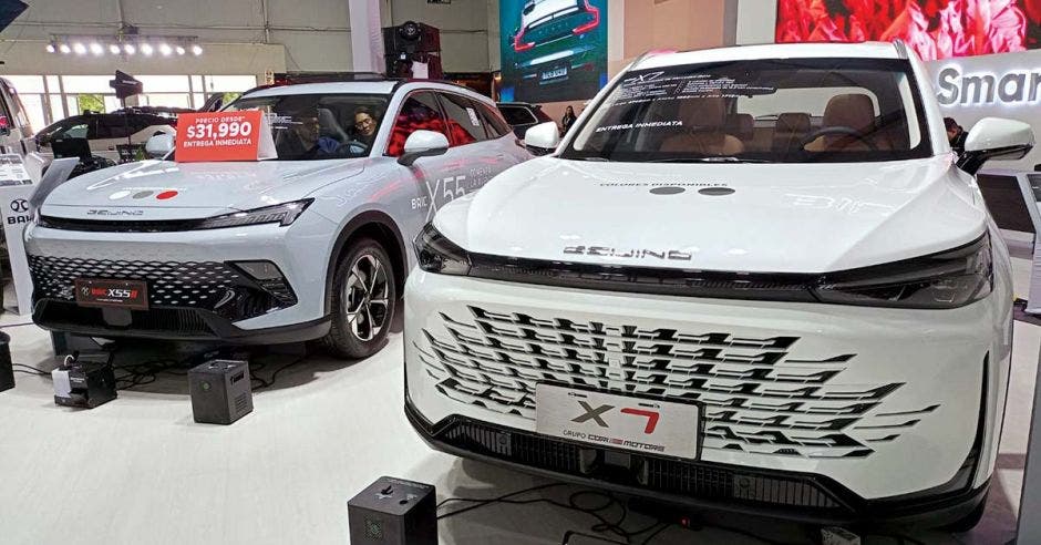 Descubra el lujo y la seguridad con los nuevos BAIC X7 y X55 de Cori Motors en Expomóvil. Cortesía/La República