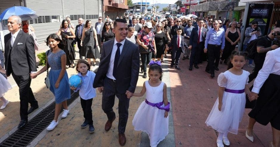 Diego Miranda, nuevo alcalde de San José. Cortesía/La República.