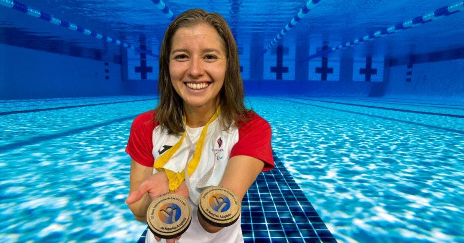 Camila Haase sigue consechando medallas en tierras internacionales.Canva/La República