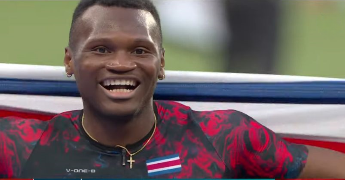 Sherman Güity conquista el oro en los 100 metros de París 2024