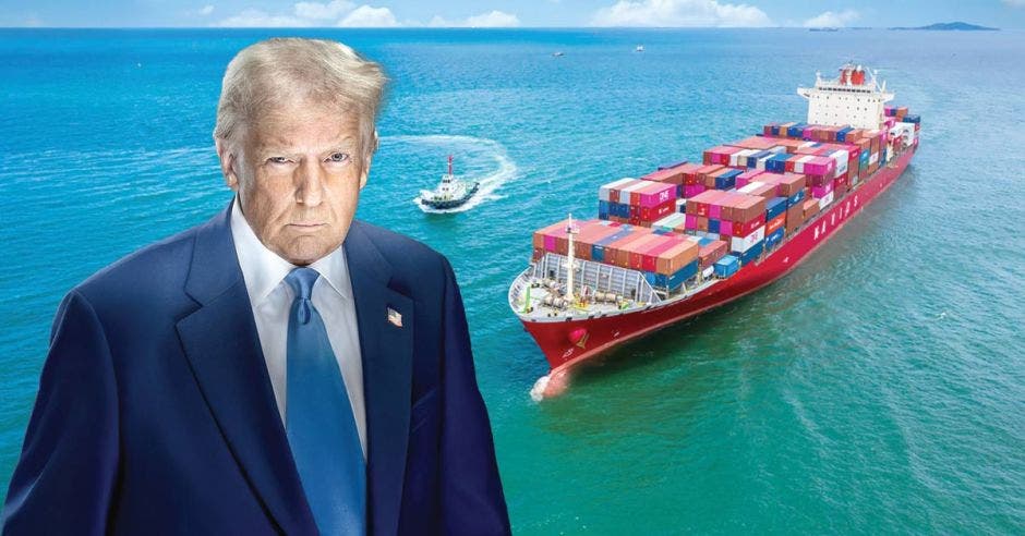 Para el periodo 2020-2024 los productos ticos tuvieron como destino Estados Unidos en un 44,5% de las ocasiones. Donald Trump planea imponer aranceles. Cortesía/La República.