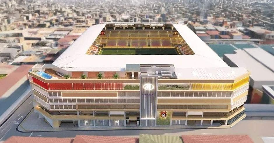 Herediano y Liberty presentan el primer estadio inteligente de Centroamérica, equipado con tecnología de punta y servicios digitales que transforman la experiencia del aficionado. Cortesía/La República
